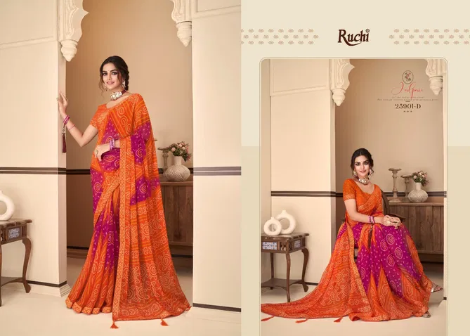 Jalpari Vol 11 By Ruchi Chiffon Daily Wear Saree Orders In India